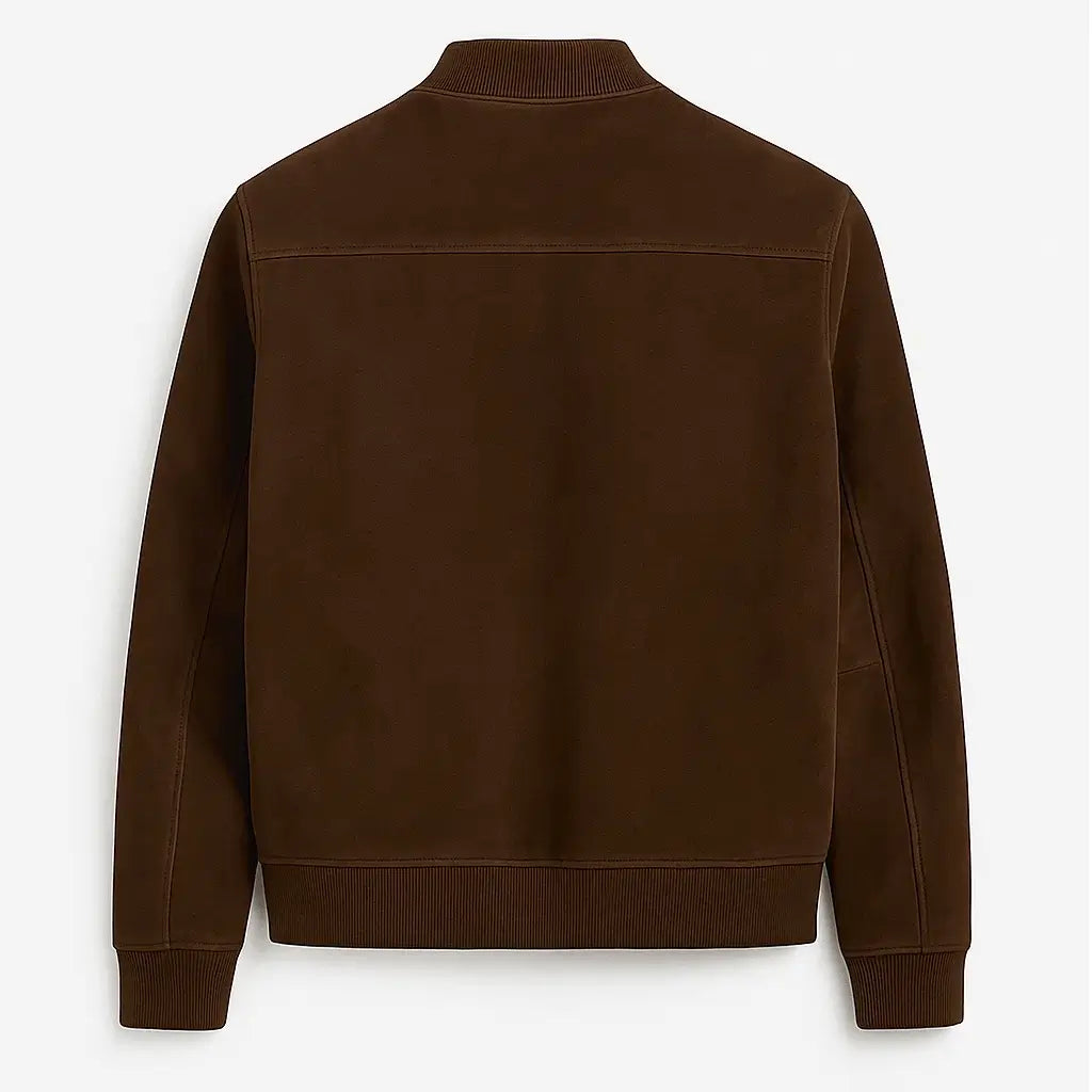 Bugonia-Interview-Jesse-Plemons-Brown-Suede-Jacket