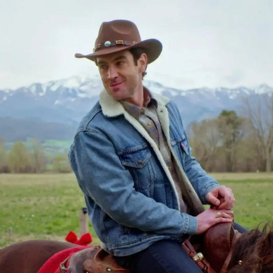 Finding-Mr.-Christmas-S02-TV-Show-Robbie-Simpson-Blue-Denim-Jacket