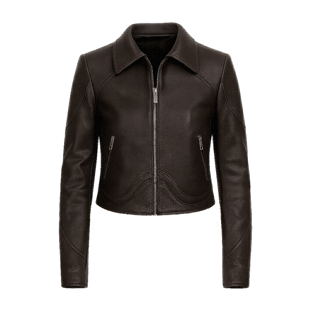 2Jessica-Morgan-The-Family-Plan-2-Michelle-Monaghan-Black-Leather