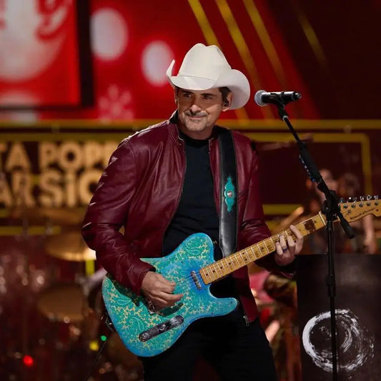 A-Grand-Ole-Opry-Christmas-Brad-Paisley-Maroon-Jacket