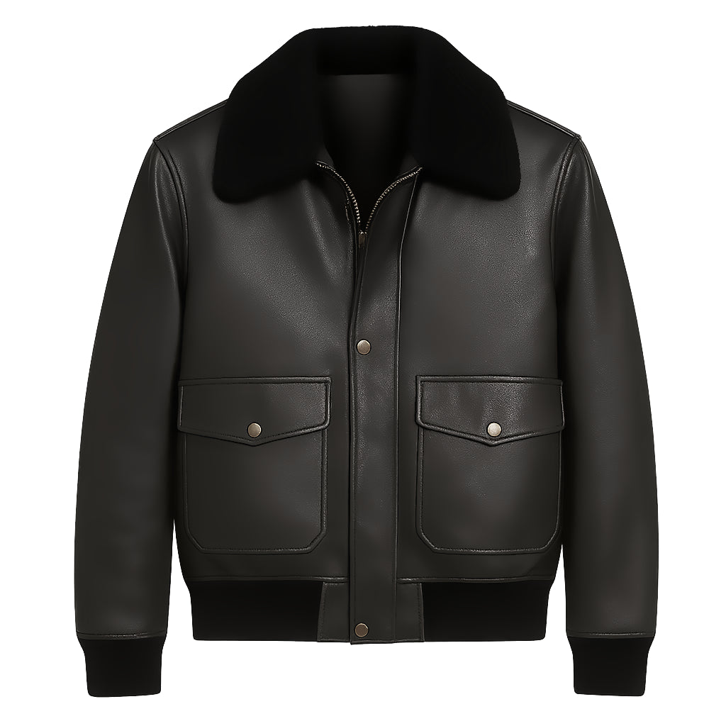 ABC-Studios-NYC-2025-Jeff-Goldblum-Black-Leather-Jacket