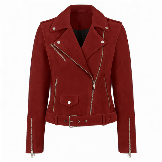 Bethany-Brown-Murder-In-A-Small-Town-S02-Laila-Jackson-Maroon-Suede-Jacket