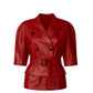 Elena-Matei-Hood-Premiere-2025-Red-Leather-Jacket