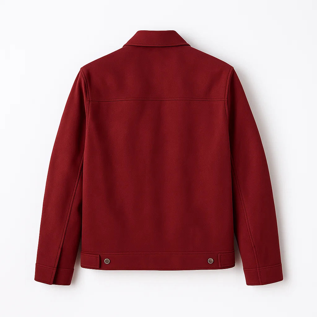 Finding-Mr.-Christmas-S02-Craig-Geoghan-Maroon-Jacket