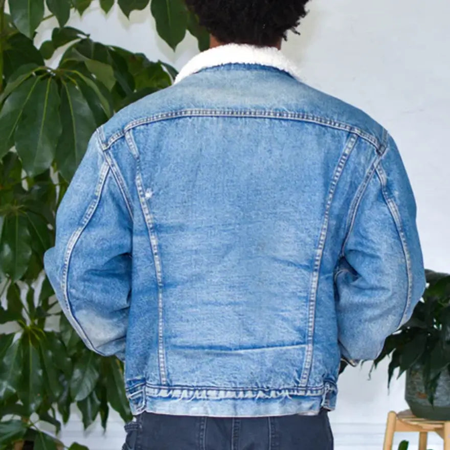 Finding-Mr.-Christmas-S02-TV-Show-Blue-Denim-Jacket