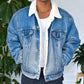 Finding-Mr.-Christmas-TV-Show-Robbie-Simpson-Blue-Denim-Jacket
