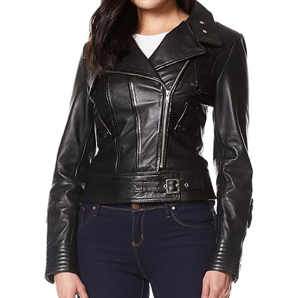 NYC-Fashion-Show-Alessandra-Ambrosio-Black-Leather