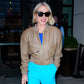New-York-City-2025-Leslie-Bibb-Brown-Cropped-Leather-Jacket