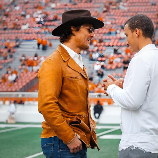 Texas-Longhorns-Matthew-McConaughey-Jacket