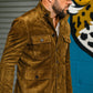 Travis-Kelce-Military-Brown-Suede-Jacket