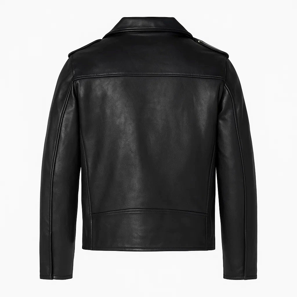 Unexpected-Christmas-Michael-Black-Jacket-back