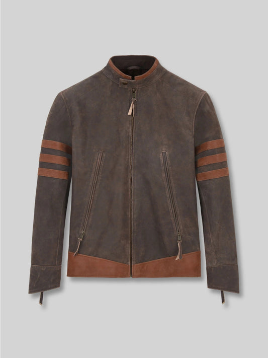 XMenOriginsWolverineLeatherBrownJacket
