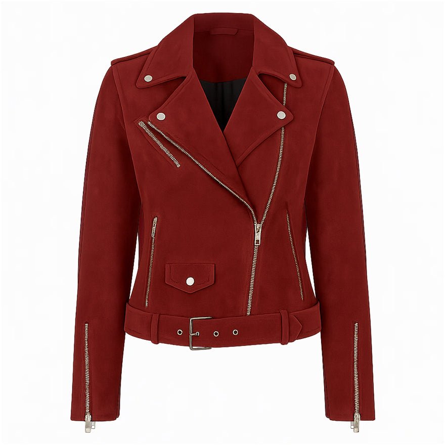 Bethany-Brown-Murder-In-A-Small-Town-S02-Laila-Jackson-Maroon-Suede-Jacket