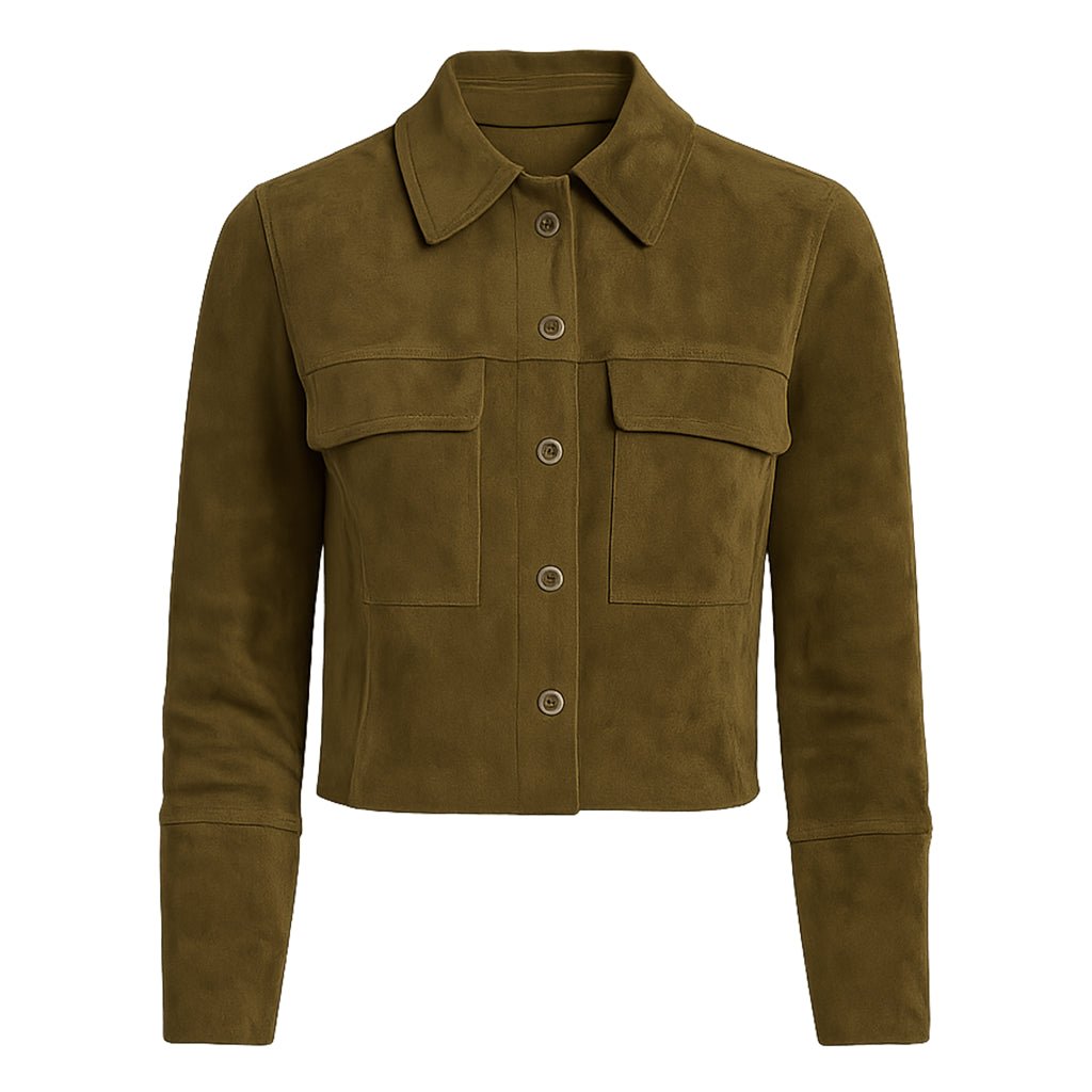 The-Rookie-S08-Promo-Mekia-Cox-Green-Suede-Jacket